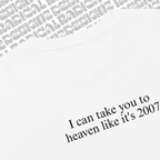 I'll take you to heaven baby tee