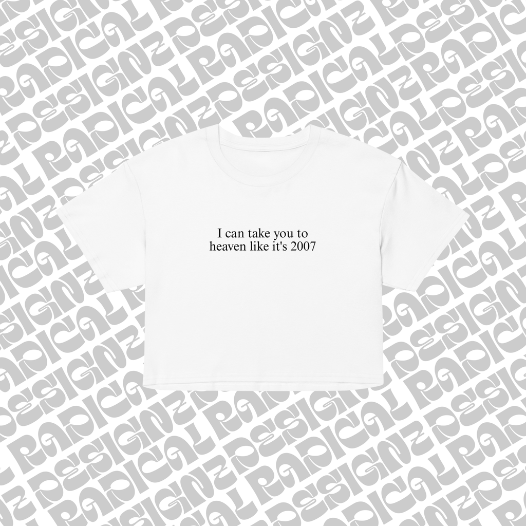 I'll take you to heaven baby tee